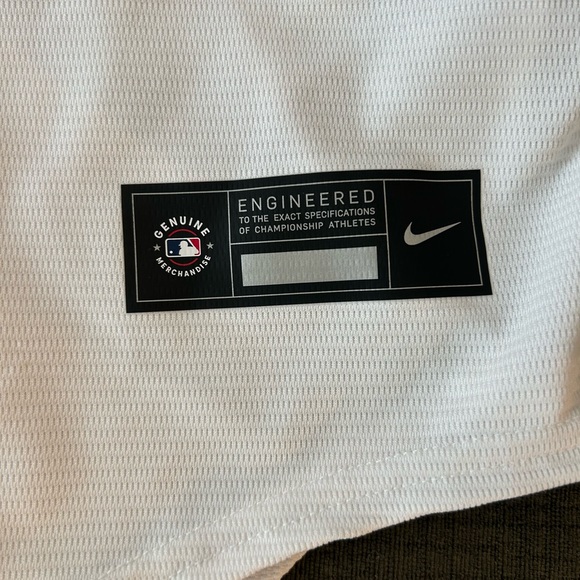 Nike Miami Marlins 2020 Baseball MLB White Jersey Men’s Size: XL - Picture 5 of 7